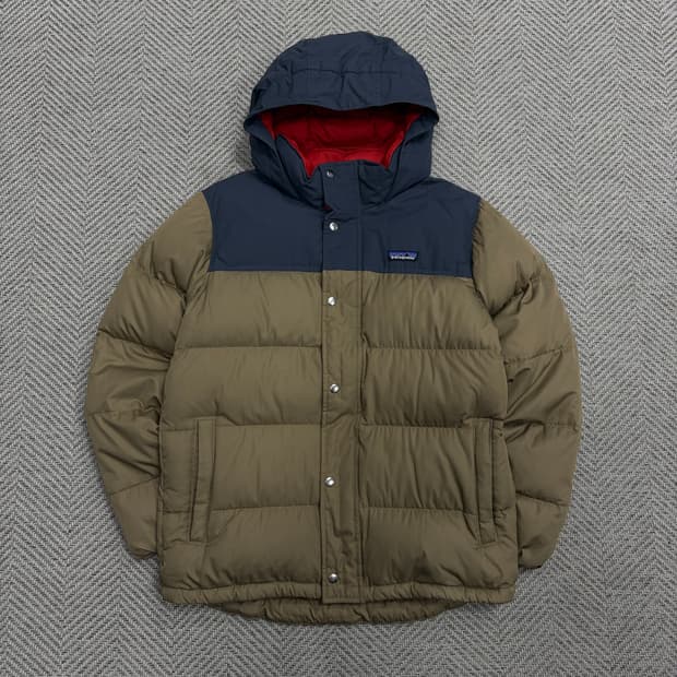 파타고니아 배색 베이직 패딩 v1590 