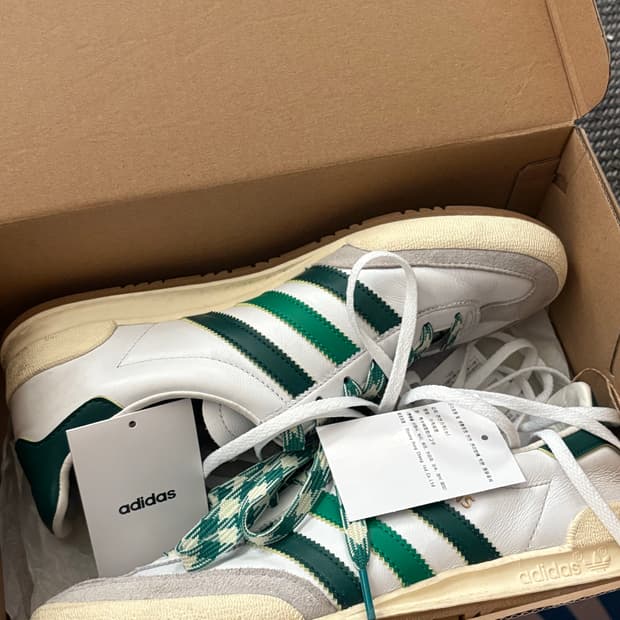 [260] 아디다스 진스 화이트그린