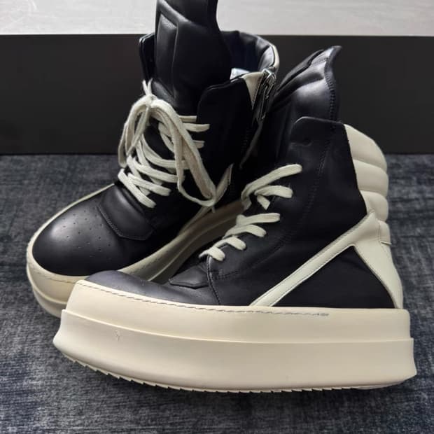 릭오웬스 메가 지오바스켓 37