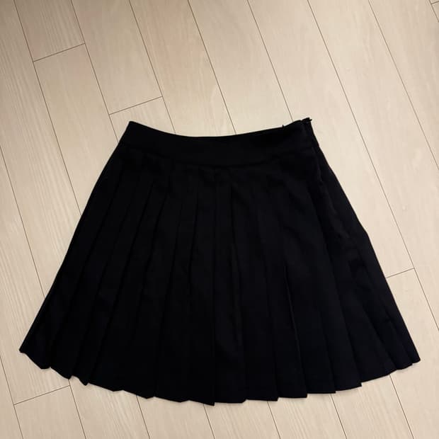클래식 미디 스커트