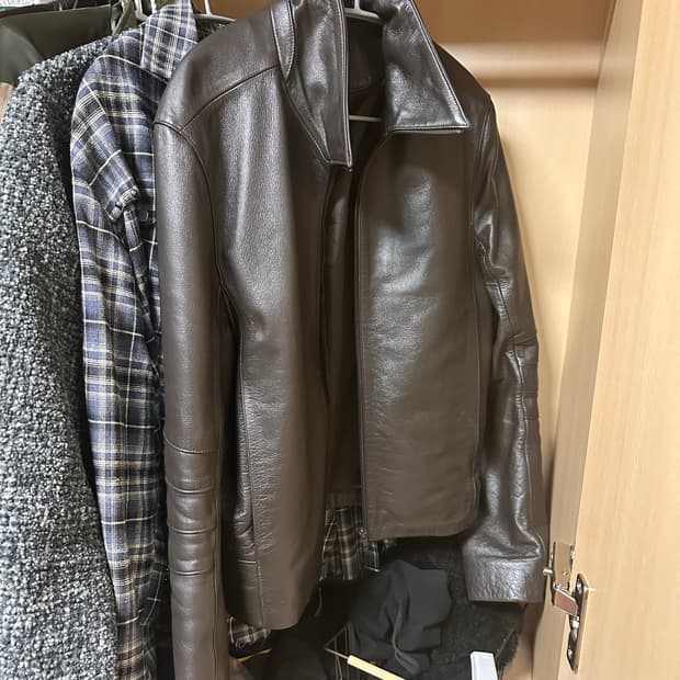 머듈 레더자켓 브라운(1)