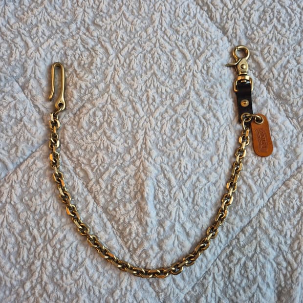 바지 장신구 황동체인 (소가죽 부자재)