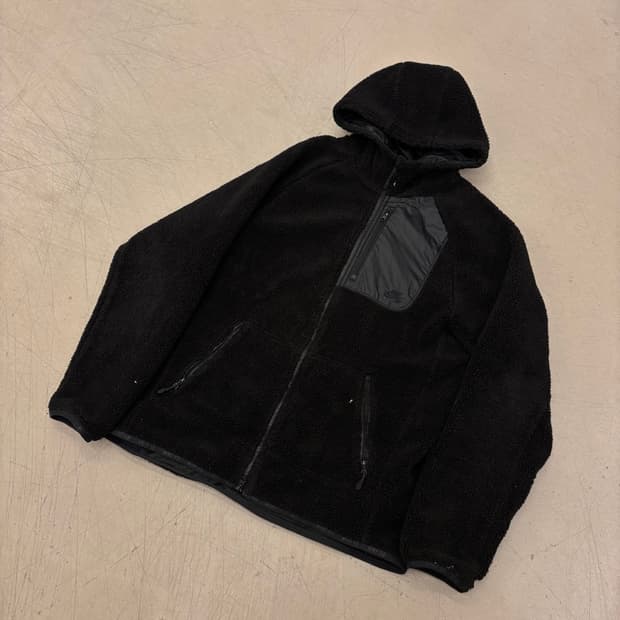 나이키sb 블랙 후리스 집업