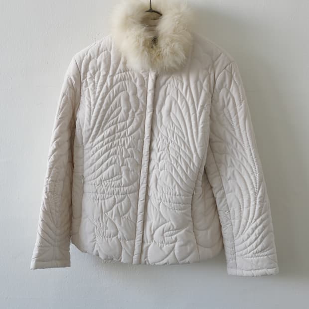 ecru auliting  jacket 