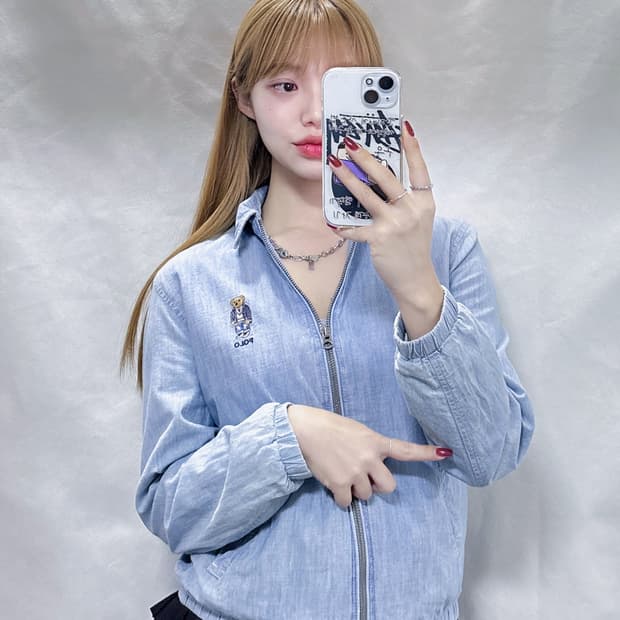 폴로 랄프로렌 베어 데님 셔츠자켓 