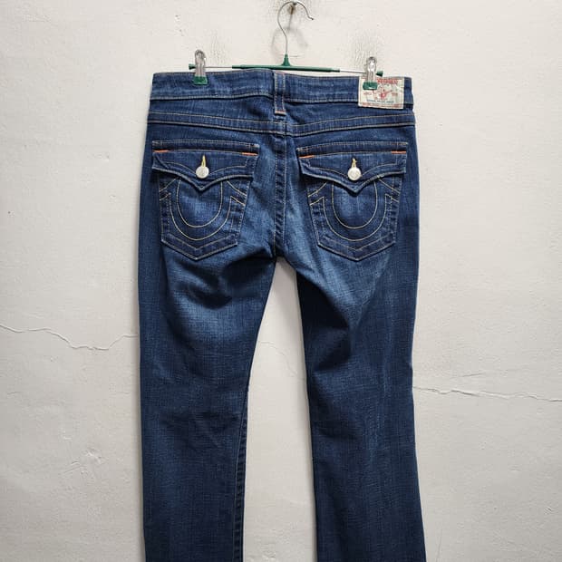 트루릴리젼 USA 데님 컷팅진