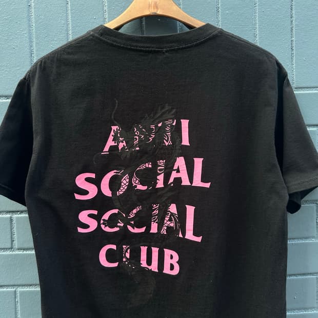 ASSC 드래곤 블랙 반팔티 L (95-100)