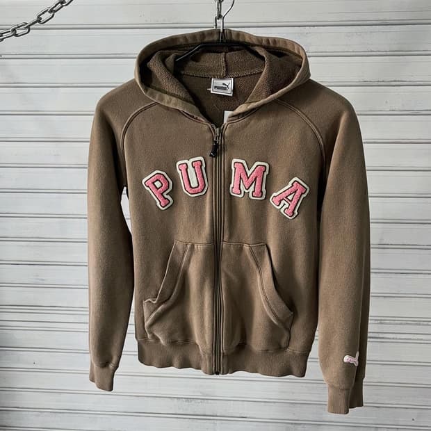 Puma hood zip up