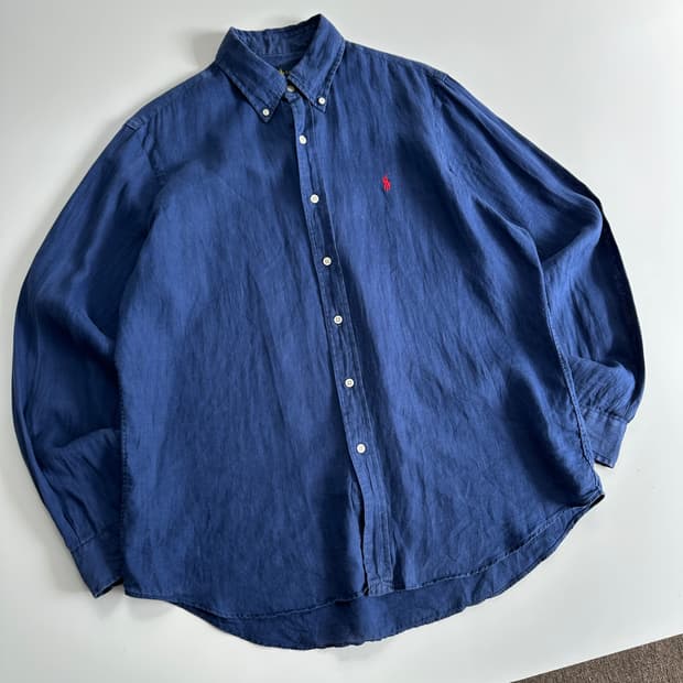 Polo 폴로 랄프로렌 신형 오션워시드 린넨 셔츠