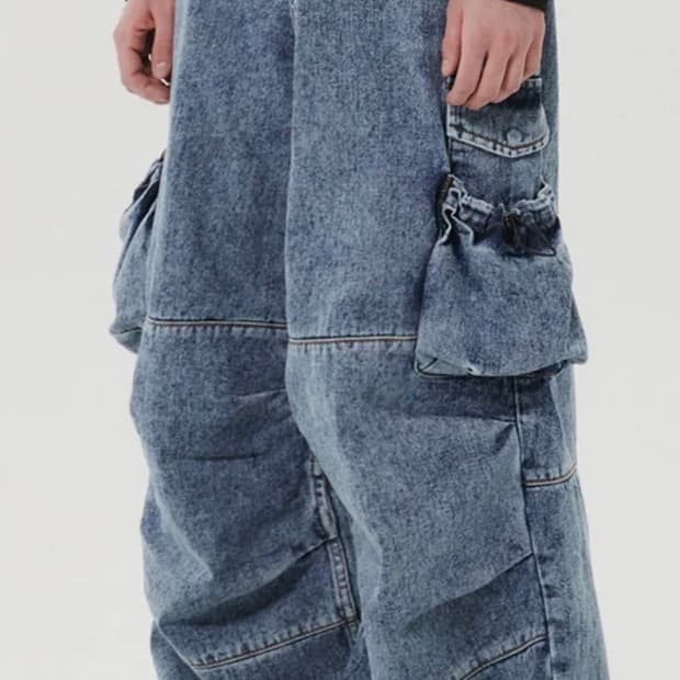 디엔에스알 M65 카코팬츠 블루 (XL)