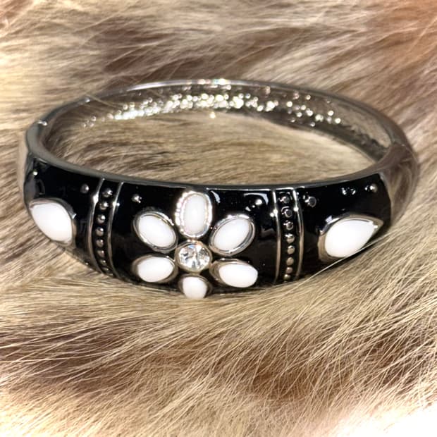 세일 일본 자석형 갸루 큐빅 뱅글 팔찌