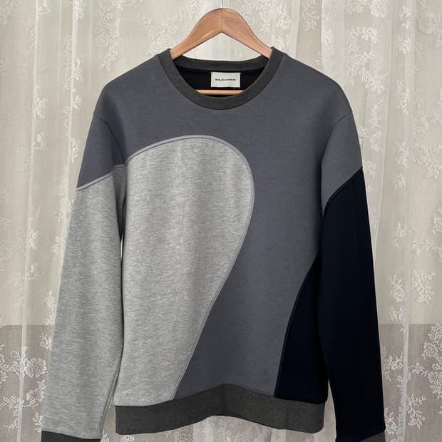 50) 솔리드옴므 패치워크 맨투맨