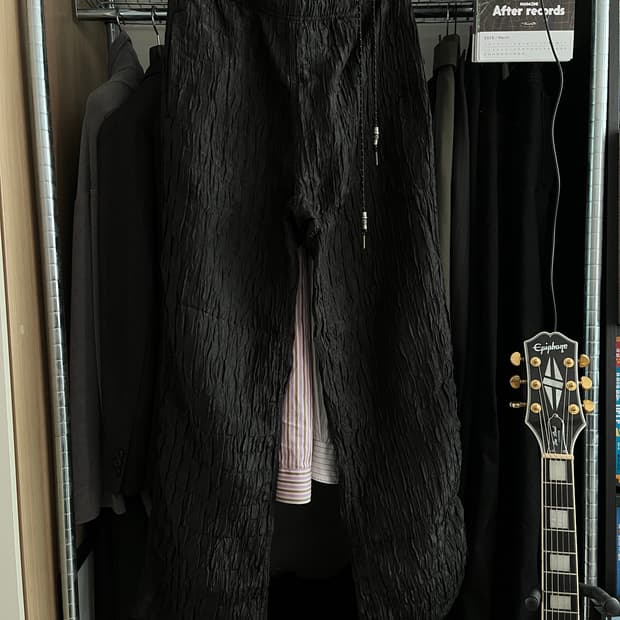 앤더슨벨 앰보더리 트랙 팬츠 48