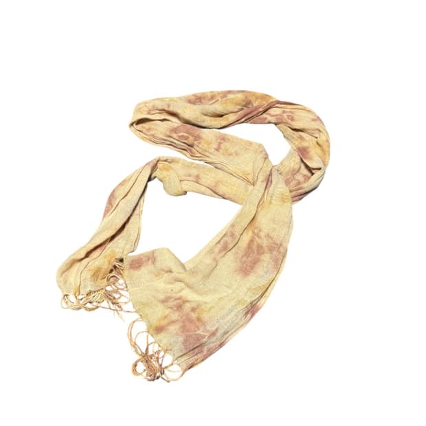 Tie-dye design muffler