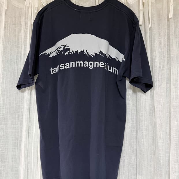 탄산마그네슘 마운틴 반팔 티셔츠 네이비 navy 4 size