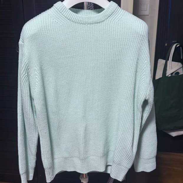 [남성M]수아레 민트 니트