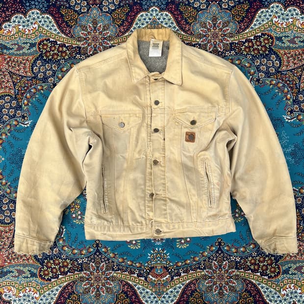 carhartt trucker jacket