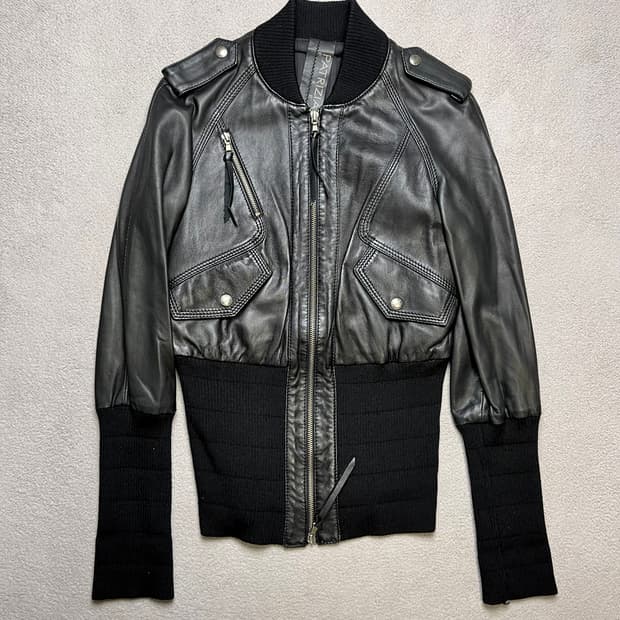 [40] PATRIZIA PEPE 파트리지아 페페 양가죽자켓- 라이더자켓
