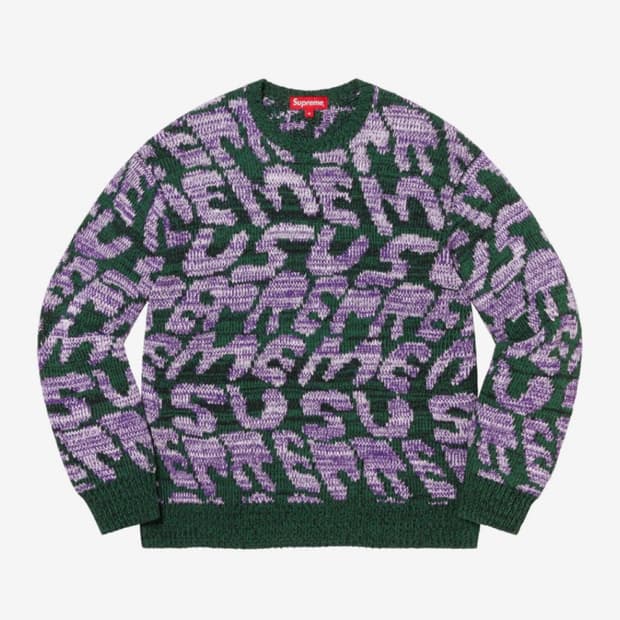 [M] Supreme 슈프림 스웨터 새상품