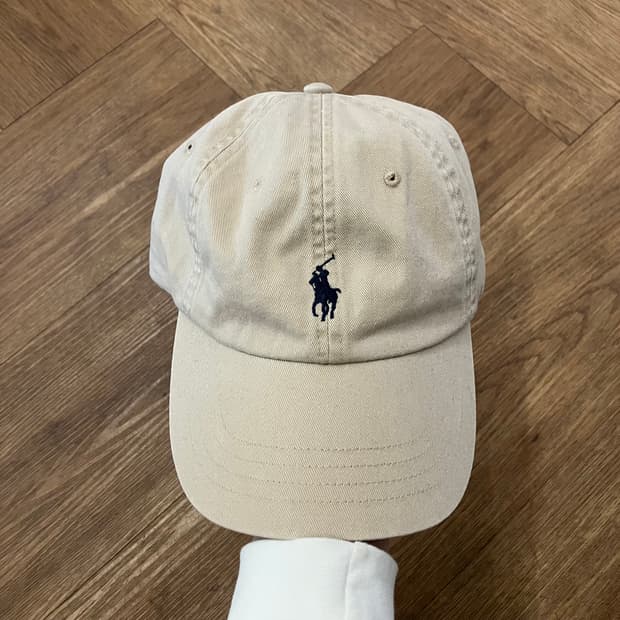 N177 폴로 볼캡 모자 베이지