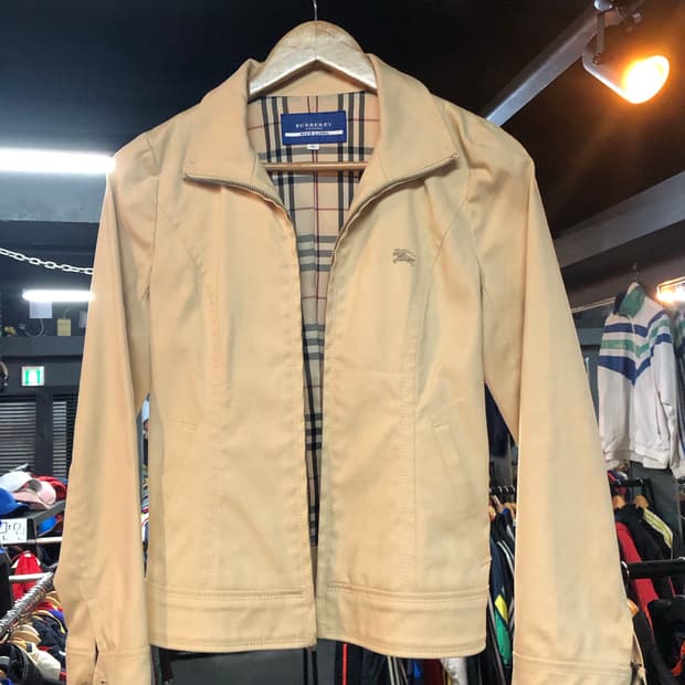 버버리 블루라벨 숏 자켓