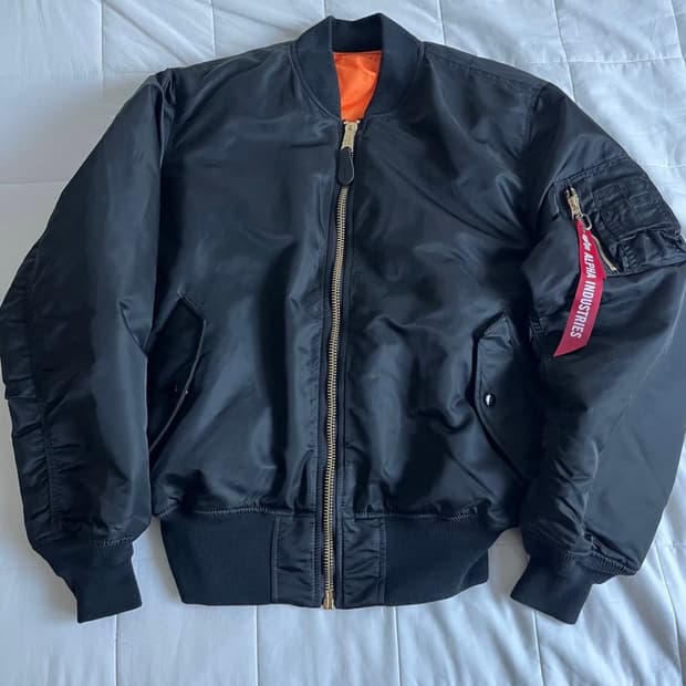 알파인더스트리 MA-1 택만 땐 새제품m