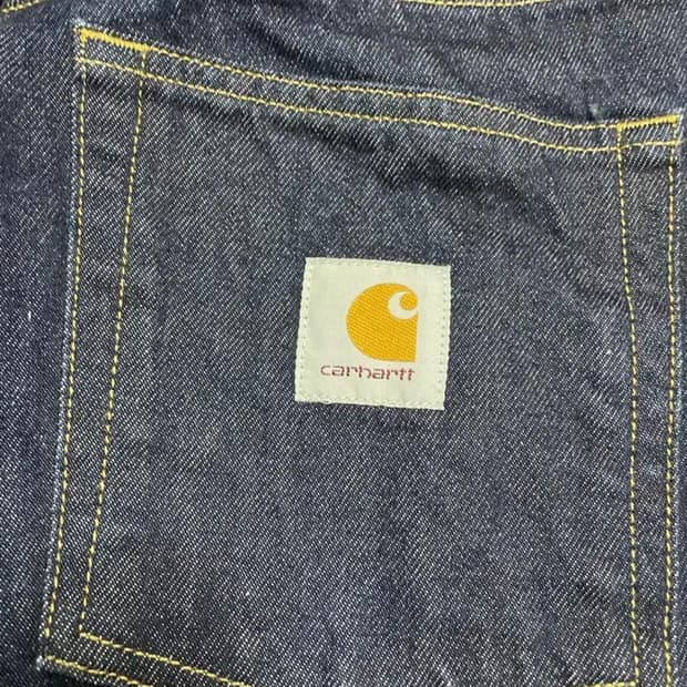 칼하트 브랜든 팬츠 블루 리지드 S