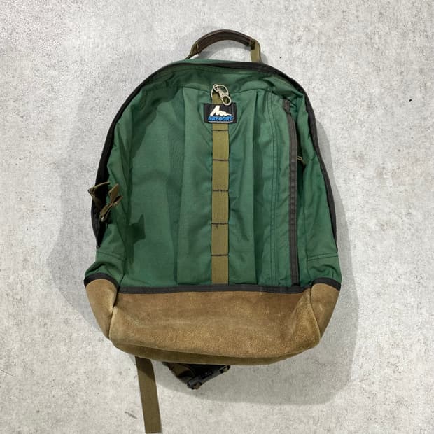 [37*50] 90s Gregory 그레고리 스웨이드 바텀 백팩