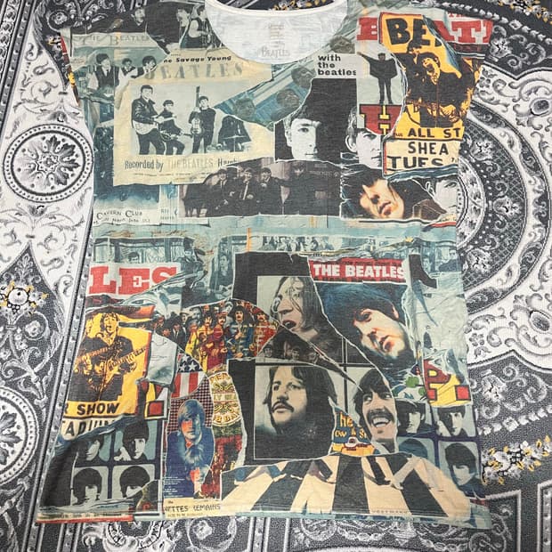 비틀즈 빈티지 티셔츠 