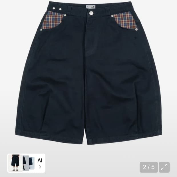 TCM  check pocket half pants 