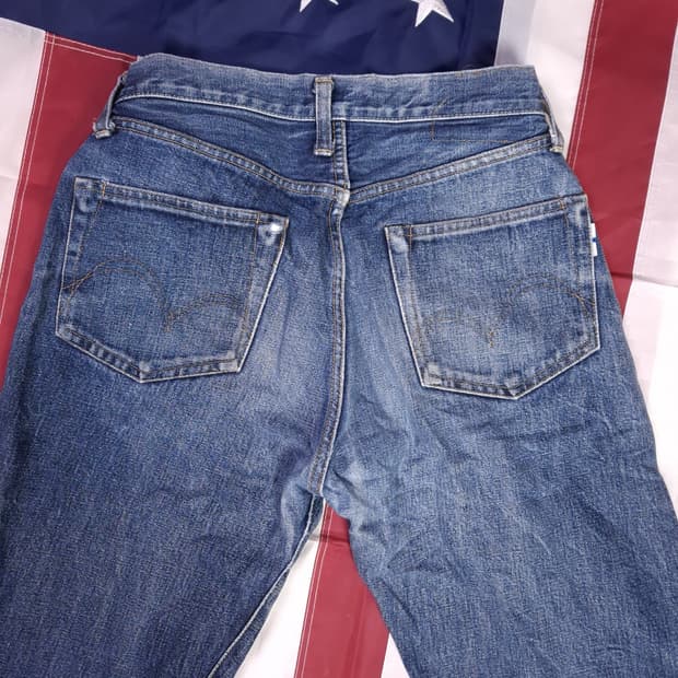 오리지날 스튜디오 다치산 셀비지 데님진