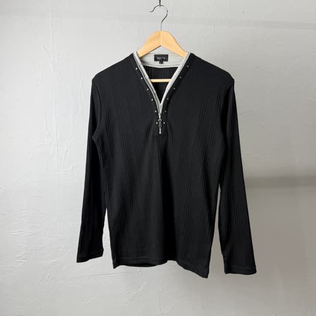 Male & Co 레이어드 롱 슬리브