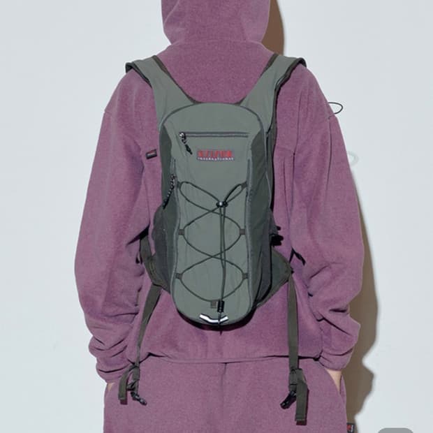 스컬프터 라이트 웨이스트 백팩 카키챠콜