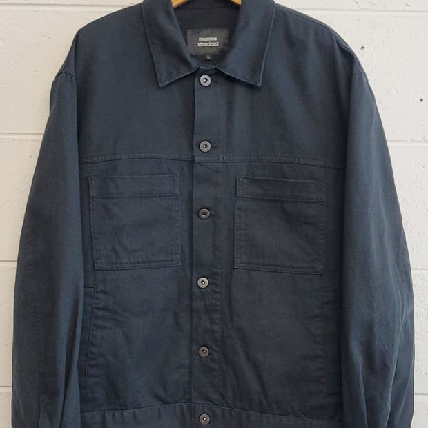 무신사스탠다드 릴렉스드 코튼 트러커자켓(블랙데님자켓) 판매