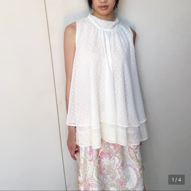 인앤양인하모니 halter tie blouse