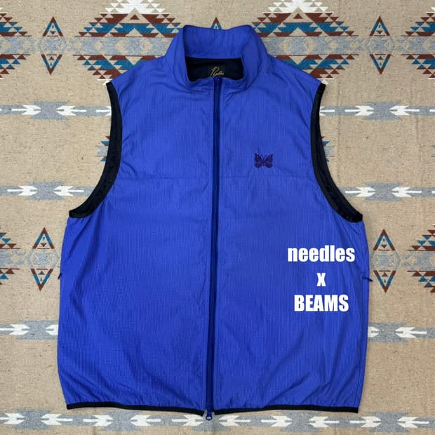 [XL] 니들스 x 빔즈 립스탑 베스트 퍼플