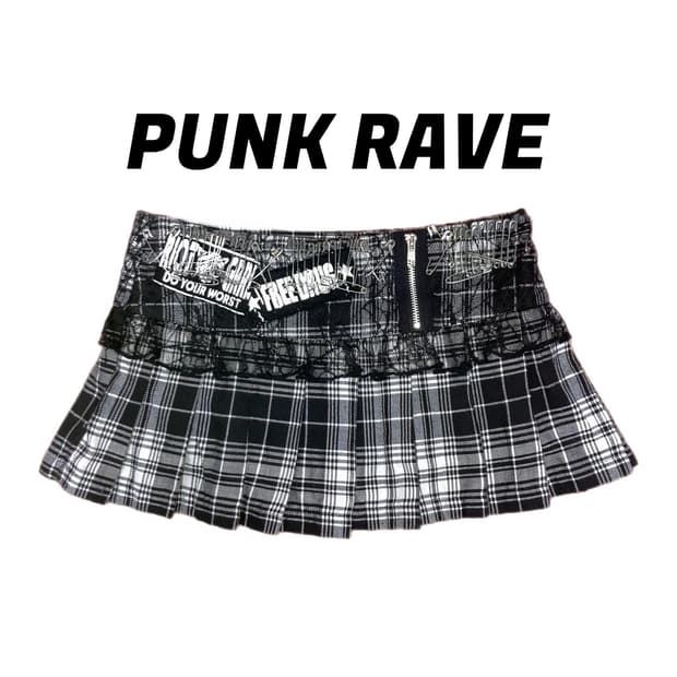 PUNK RAVE 펑크 스커트