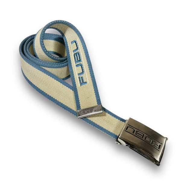 푸부 패브릭 올드스쿨 힙합 클립 빈티지 벨트