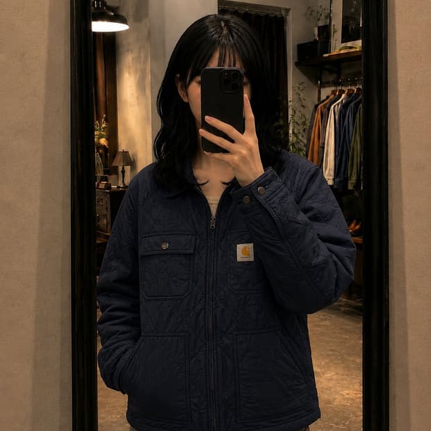 칼하트 퀄팅 자켓
