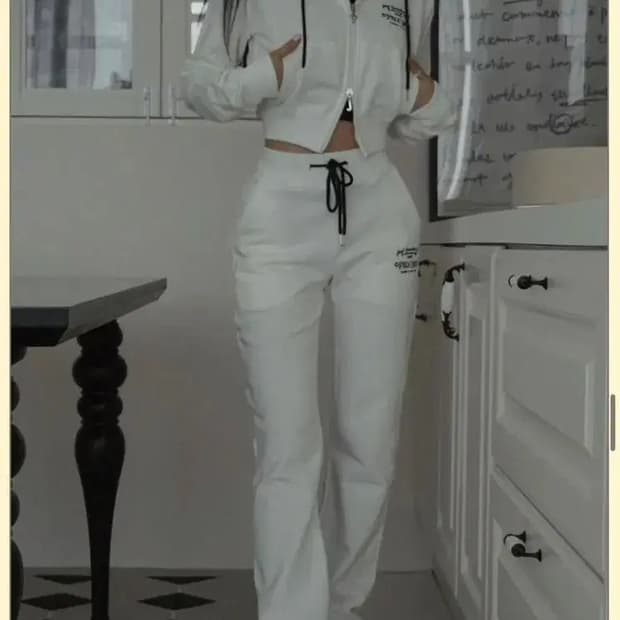 페일제이드 노퍼지 트레이닝복 세트 화이트