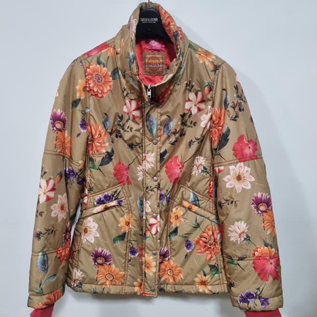 오일일리(oilily) 플로럴 패딩점퍼 36