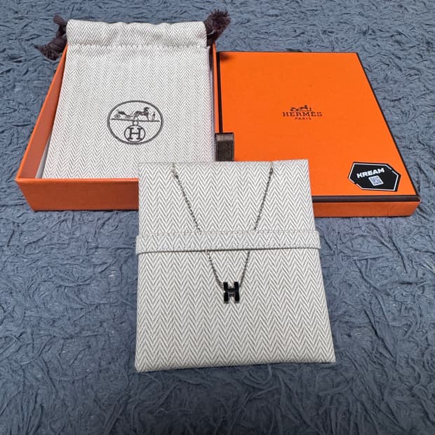 에르메스 미니 팝아슈 팔라듐 하드웨어&누아