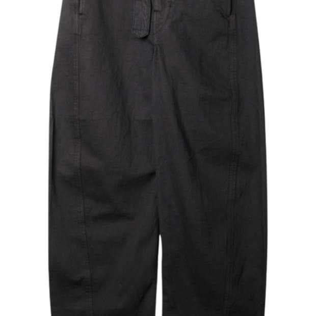 (48) 르메르 트위스티드 벨티드 팬츠 잉크 zinc