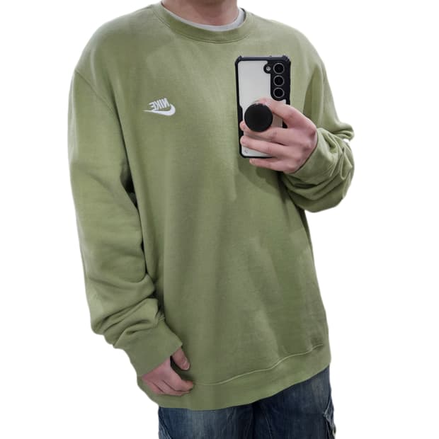 2XL 110 나이키 말차 카키 맨투맨