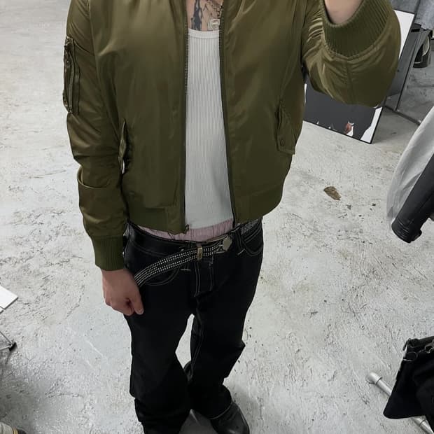 COLZA ma-1 bomber jacket