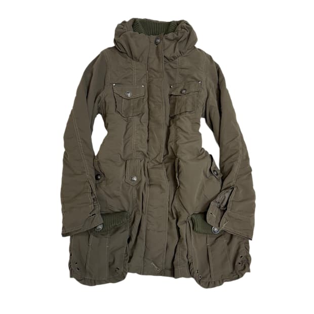 Jpn 브라운양털 야상자켓