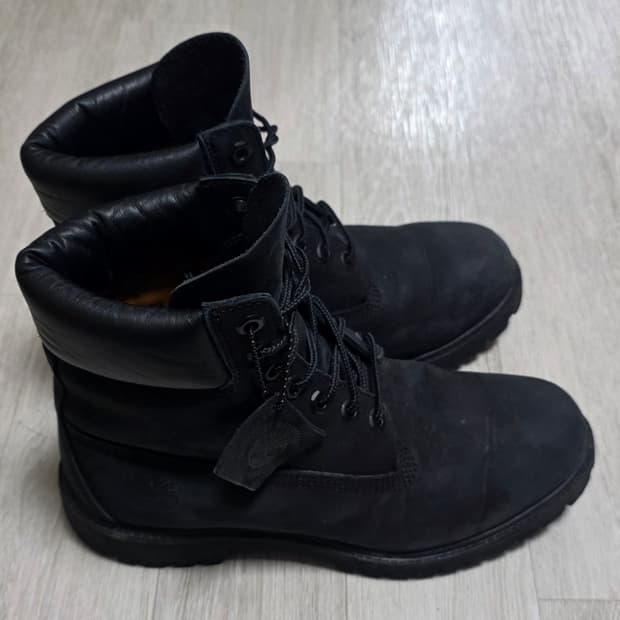 팀버랜드 6인치 프리미엄 블랙 부츠(260~265)