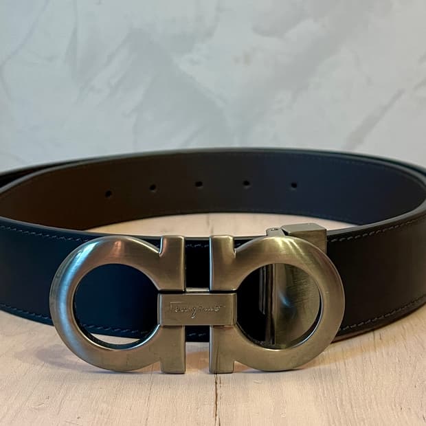 페라가모 Ferragamo 간치니 버클 리버시블 남성벨트