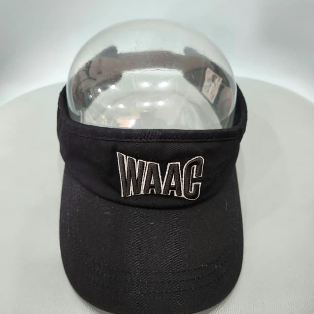 왁 골프 WAAC 블랙 썬캡 바이저 모자