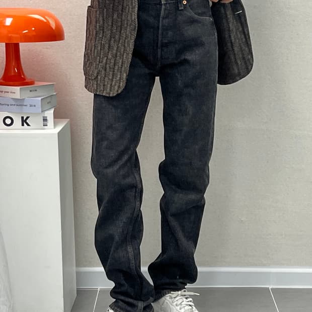 (허단36)00'S 리바이스 USA 501 흑청-M1383